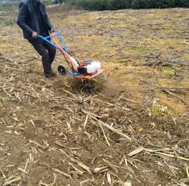 农业设备微耕机小型翻土机农用打田旋耕机耕地犁地翻土机土壤耕整详情17