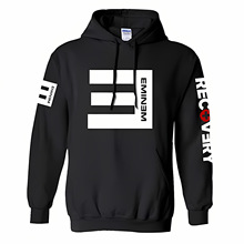 【跨境欧码】阿姆Eminem说唱嘻哈hiphop欧美oversize大码潮流男士