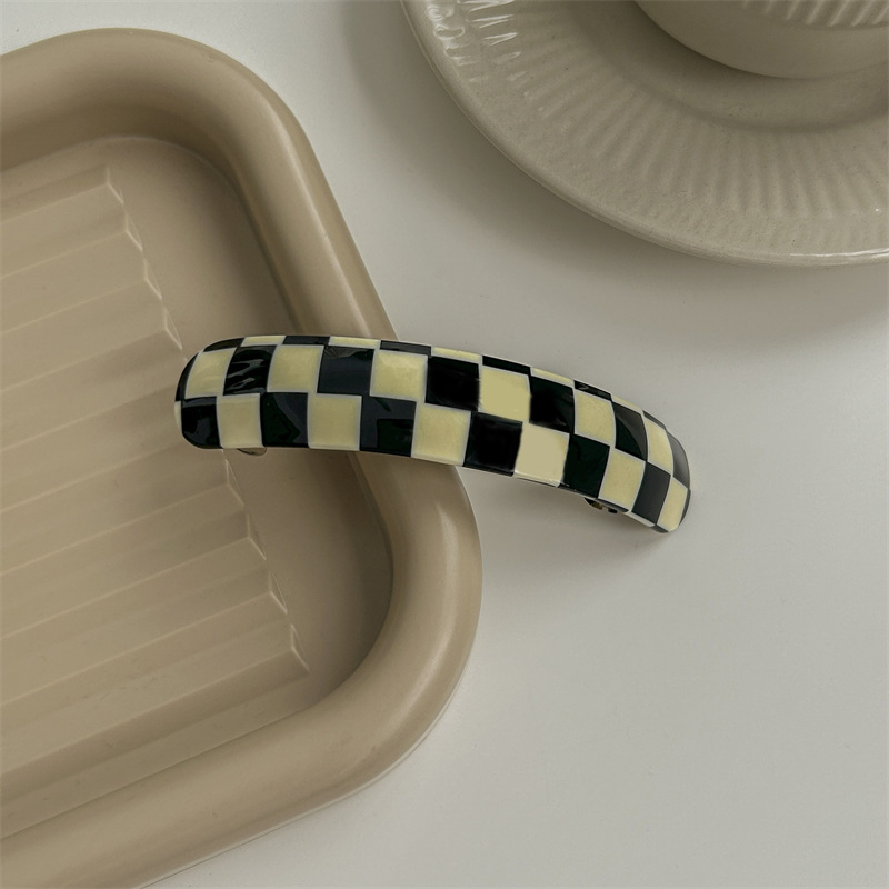 15g Weight Hair Clip Hair Accessories Type 1 Piece Quantity Holiday, Daily Occasion Acetic acid sheets Material Color Block Pattern Women's Gender Simple Style, Classic Style Style Women's Simple Style Classic Style Color Block Acetic Acid Sheets Hair Clip 8