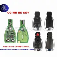 Применимо CG Mercedes MB BE KEY желто-зеленая доска BGA полуумный VVDI переключает частоту 315/433