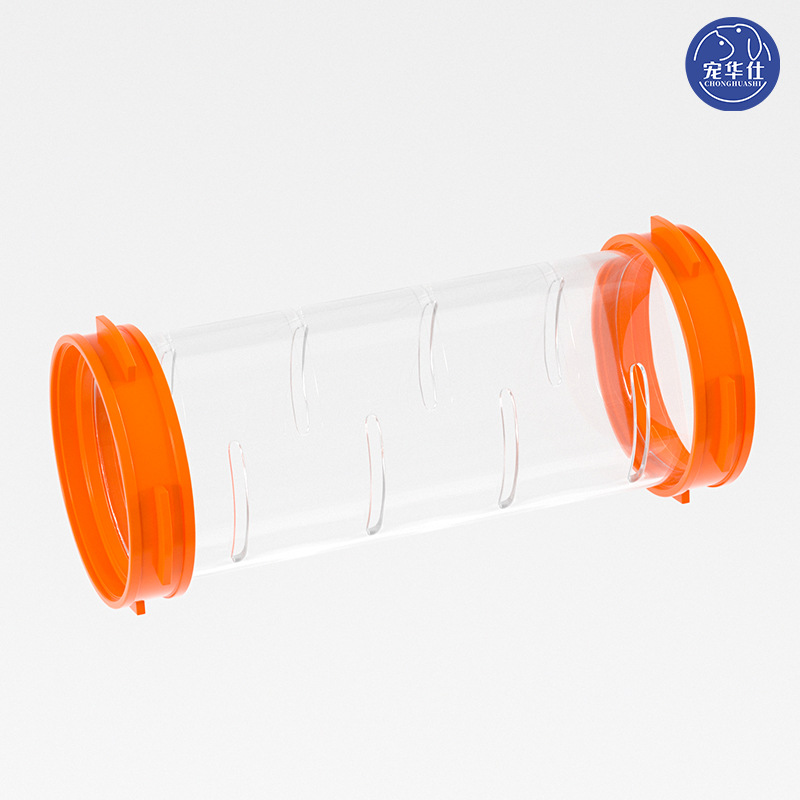 Túneles de hámster a través de tubos rectos DIY accesorios de jaula de tubería de hámster accesorios de suministros de hámster image 6