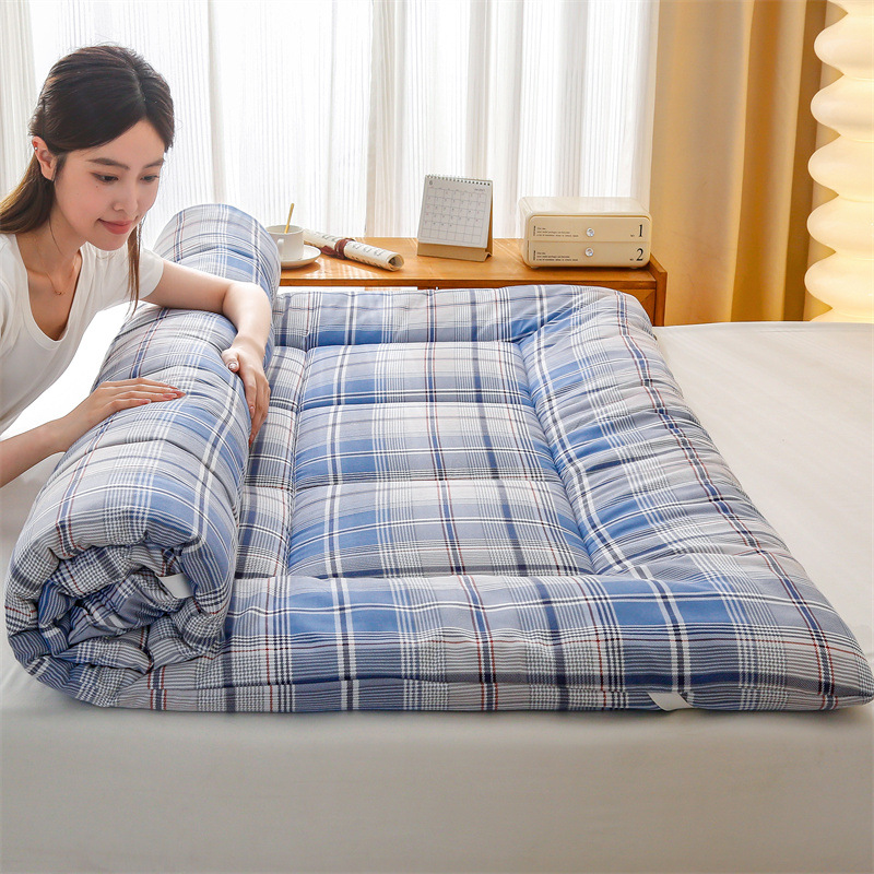 블루 스트라이프 코튼 패드