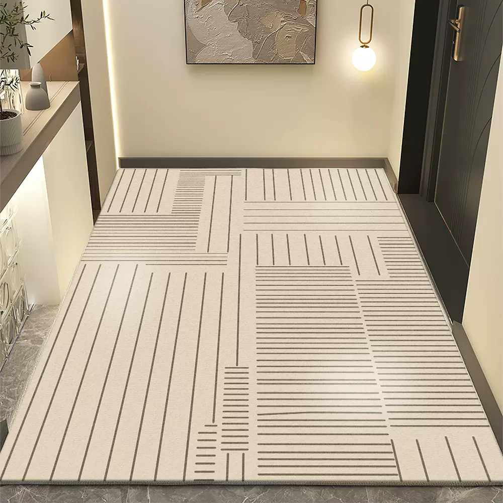 轻奢进门地垫入户门内玄关门垫大门脚垫子轻奢家用门口地毯批发