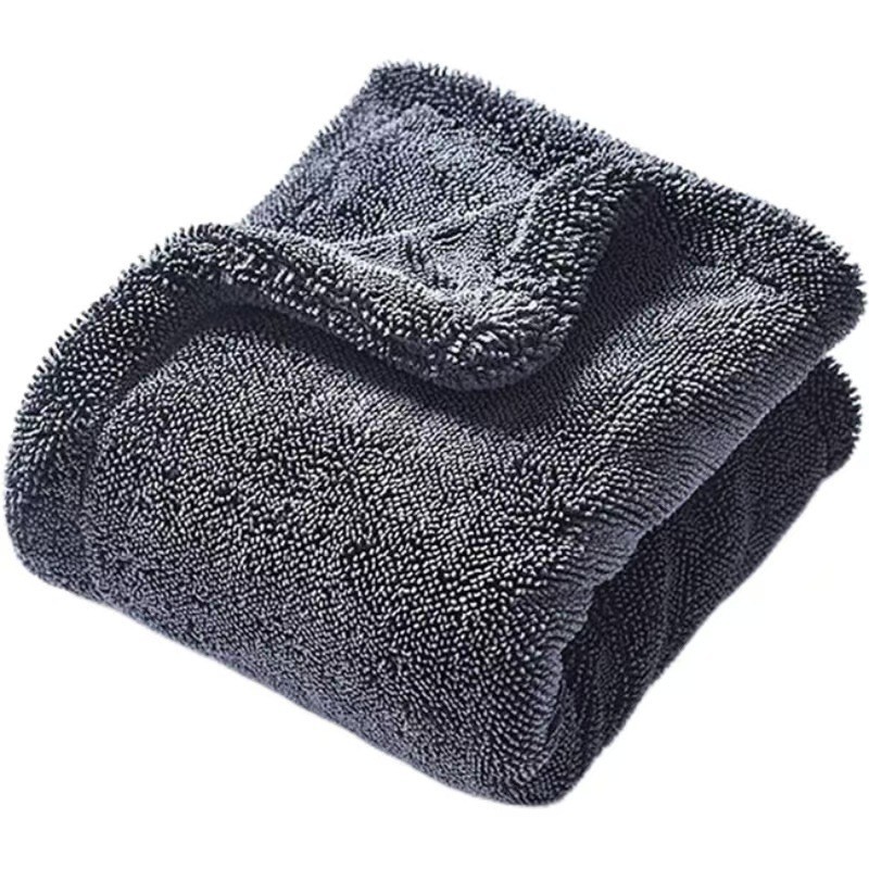 Серый серый двухслойный утолщённый 1100GSM / 30*30cm