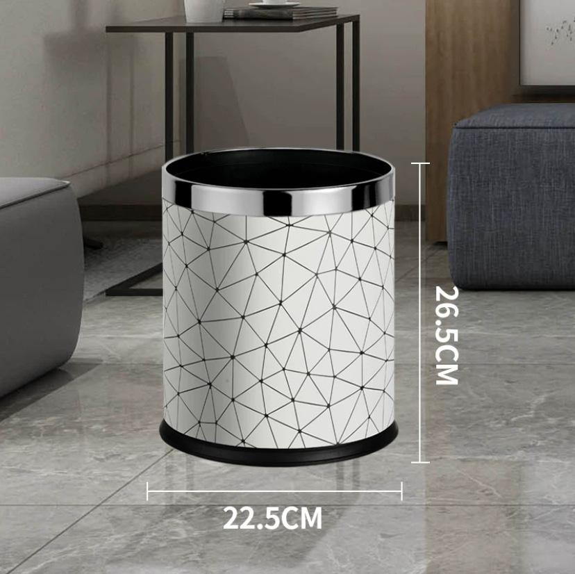 10L línea de doble capa en blanco y negro