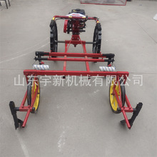 大棚种植农作物盖膜机起垄地烤烟覆膜机自走式铺膜机