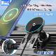 15W car wireless charger Magsafe mobile phone navigation bracket for Apple Android magnetic suction wireless charger