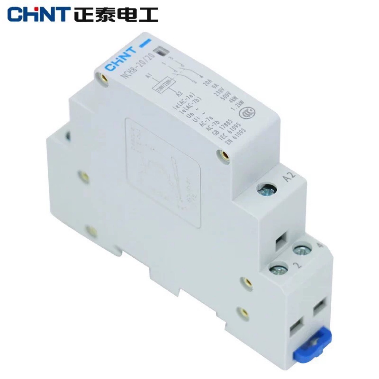Zhengtai rail contactor single-phase NCH8-20A2P40A 1 normally open and 1 normally closed original