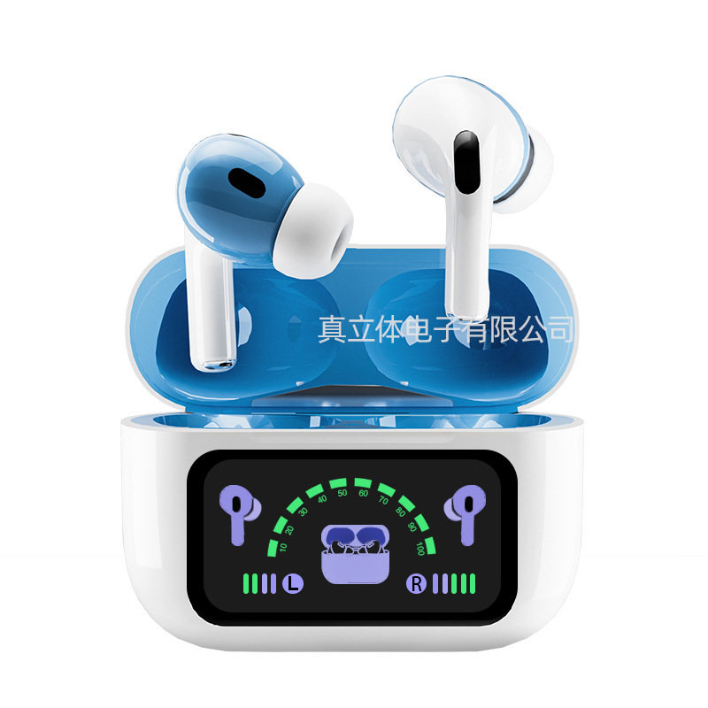 跨境新款华强北无线蓝牙耳机高音质数显屏TWS入耳式私模工厂批发|undefined