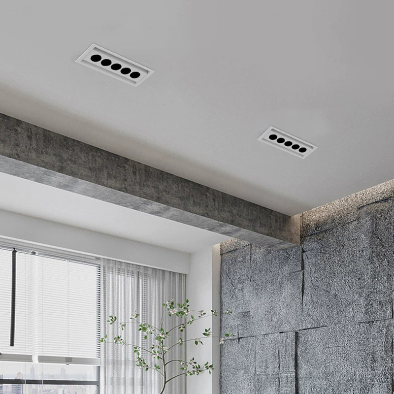 Built-in rectangular lamp, 512m