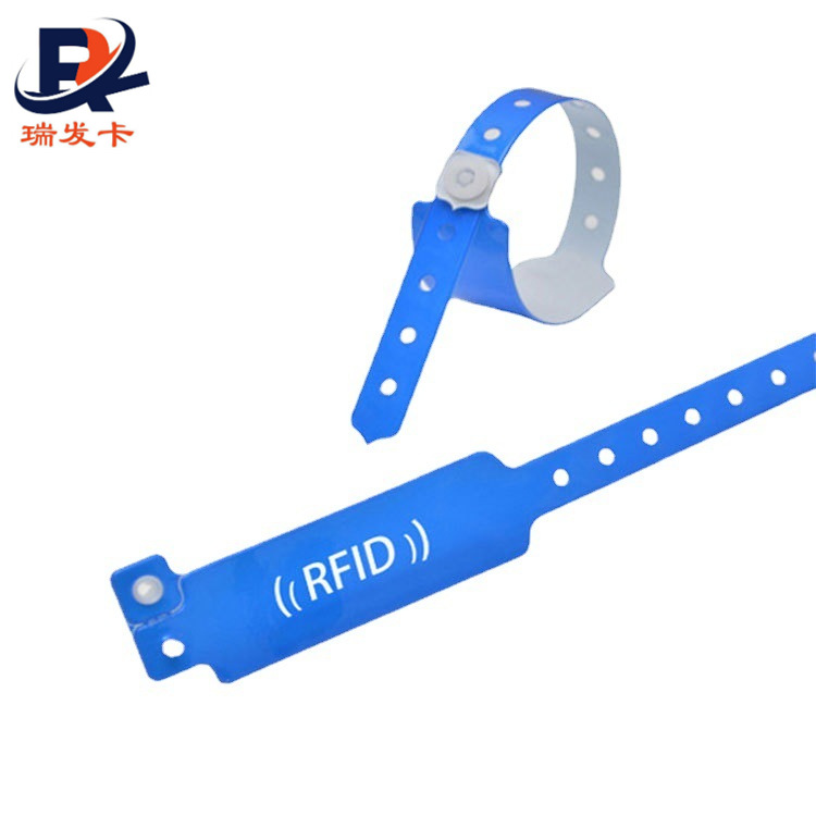 一次性硅胶腕带PVC手环RFID空白手写医院腕带 热转印打印腕带