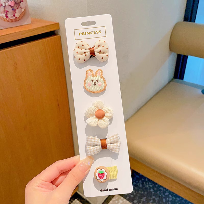 婴儿汗毛夹女宝宝发夹不伤发胎毛夹夹子头饰儿童婴幼儿发量少发卡|undefined