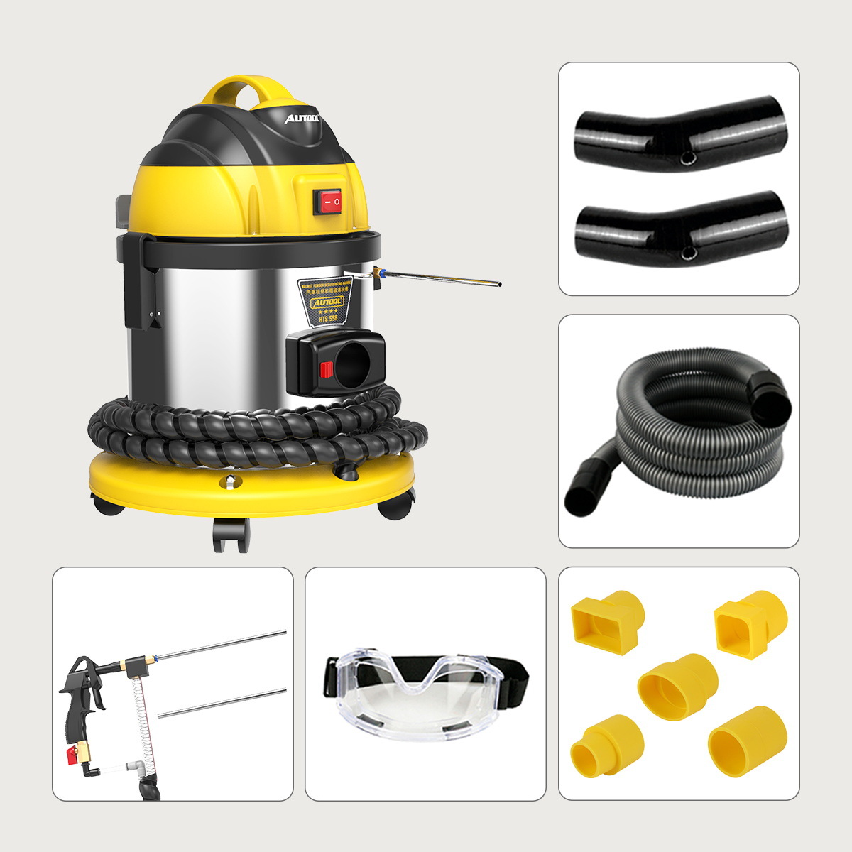 Máquina de limpieza de depósitos de carbono Autool HTS558, máquina de limpieza de depósitos de carbono en válvulas, máquina de limpieza de depósitos de carbono en el cuerpo del acelerador