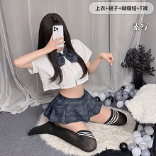 梵花里小众日系学生制服诱惑水手服性感JK超短裙可爱纯欲情器套装