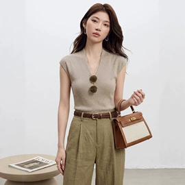 女式针织衫;毛衣;时尚休闲套装