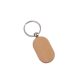 in stock beech wood products solid wood creative key ring beech wood keychain ring pendant DIY pendant accessories