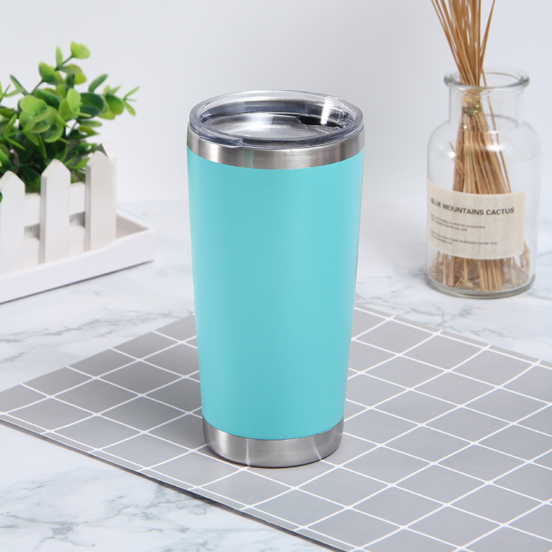 20oz taza de coche de acero inoxidable preservación del calor preservación del frío taza de agua portátil taza de café de gran capacidad calentador de hielo taza al por mayor