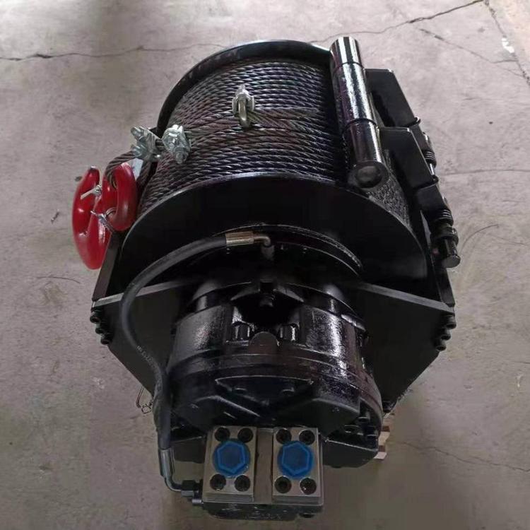 cabrestante hidráulico de minería simple de operación en la mina No.1 de Shandong