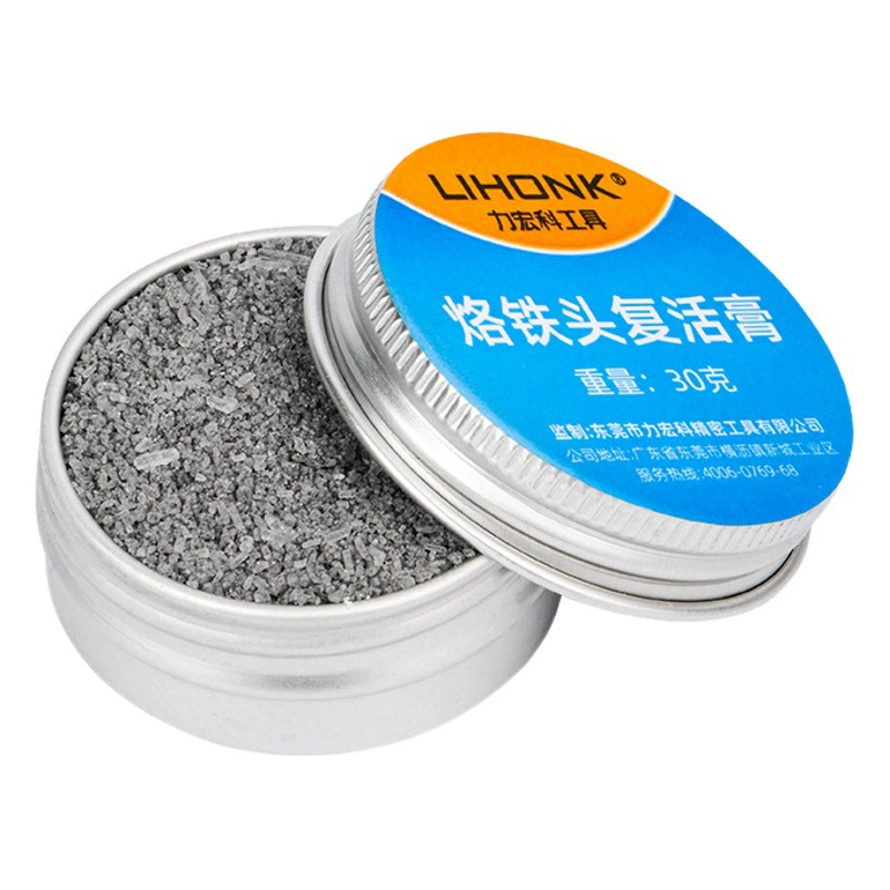 Крем для воскрешения головки электрического паяльника Крем для очистки от окисления Luo Iron Head Удаляет почернение сопла припоя Не Олово Крем для ремонта олова
