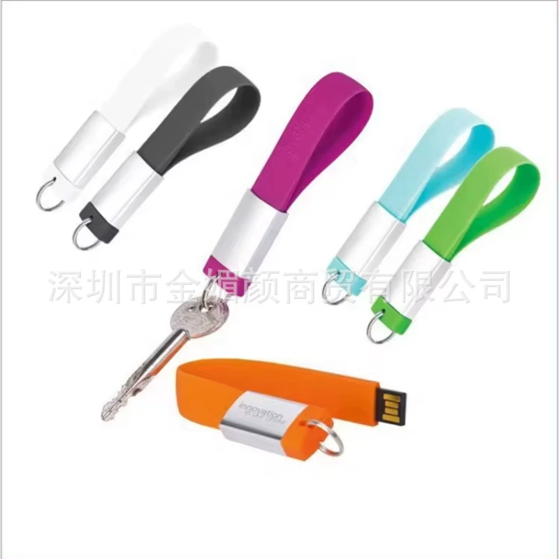Брелок USB-флешка силиконовый брелок флэш-накопитель USB-браслет USB-флешка модный ремешок на запястье USB-накопитель Pendrive