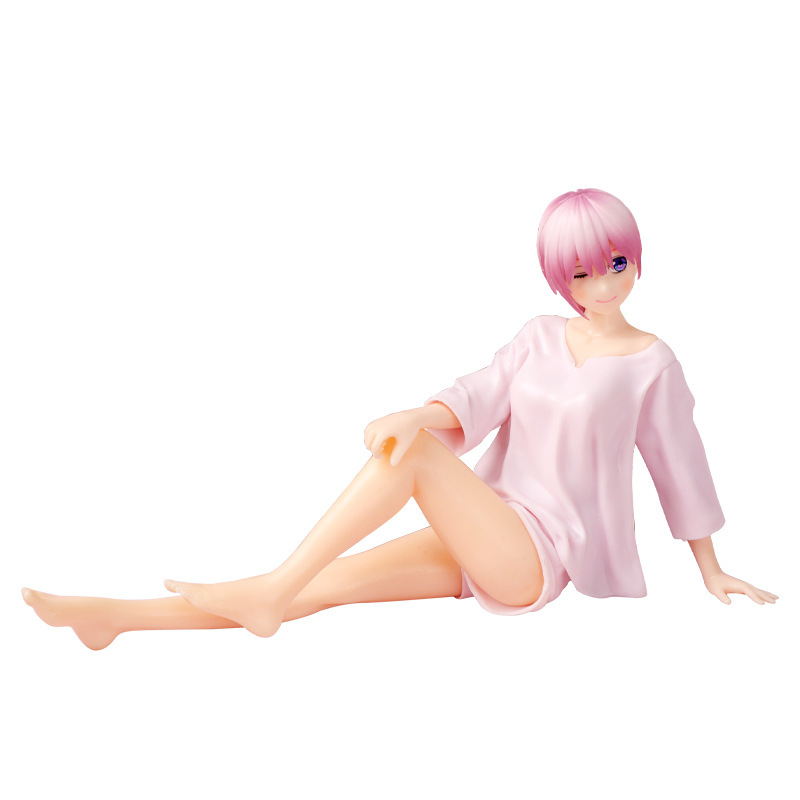 五等分の花嫁フィギュアアニメ周辺パジャマ一花二乃三玖四葉五月フィギュアモデル装飾品|undefined