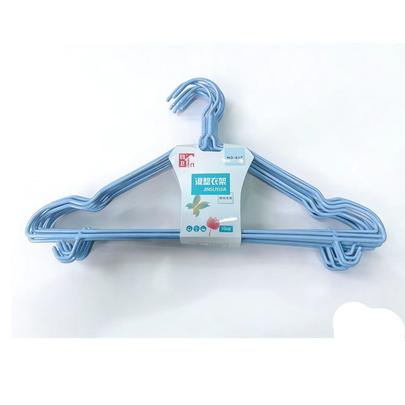 Ropa Rack soporte percha de ropa percha revestida de plástico de las mujeres antideslizante hogar sin costura engrosada percha adulto al por mayor