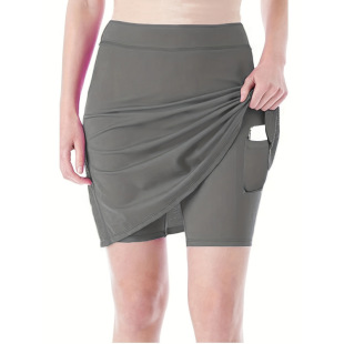 W 29910 White sport UV Protection Skort ��ɫ�\�ӷ���ȹѝ