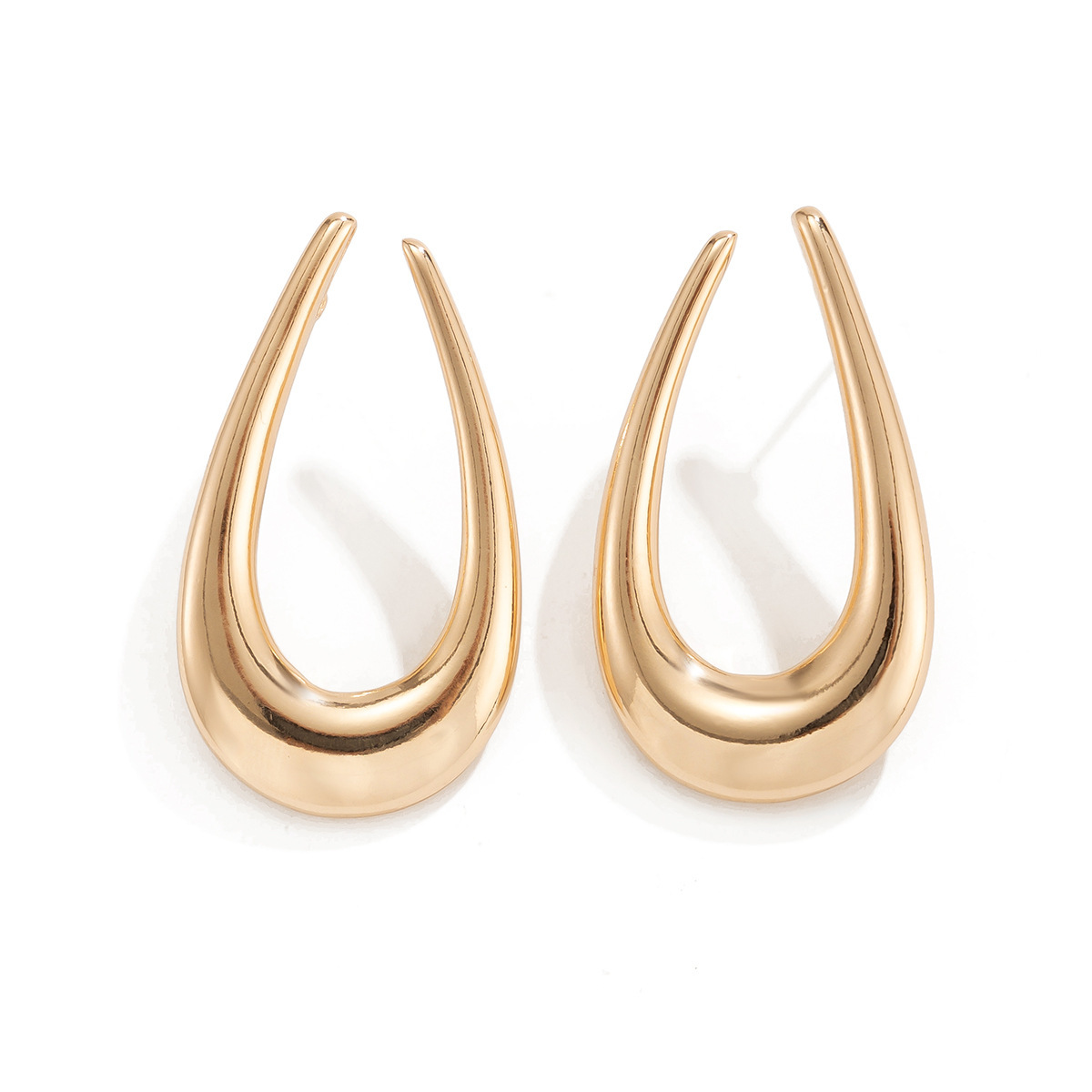 15g Weight Alloy Ear Needle Material Earrings Classification 1 Pair Quantity Holiday, Travel Occasion CCB, Alloy Material Geometric Pattern Women's Gender Plating Design Casual, Elegant, Lady Style 1 Pair Casual Elegant Lady Geometric Plating CCB Alloy Earrings 58