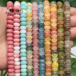 5x8mm���ʯ�t�yʯ��ɫ����ˮ��ɢ����P����DIY�ֹ��Ʒ�������