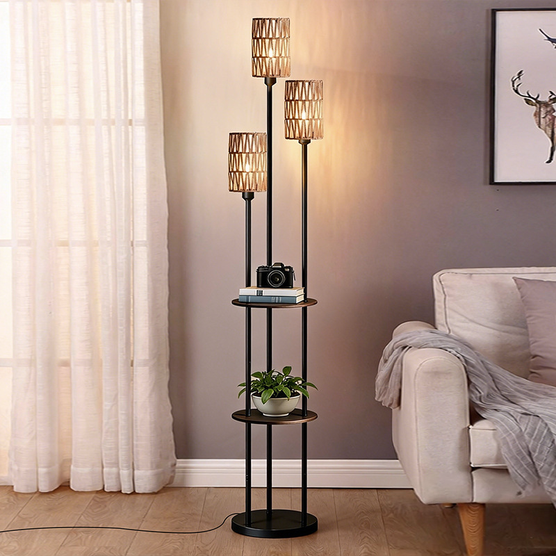Amazon's Best-Selling Floor Lamp for Living Room, High-End Bedroom, Study, Creative Decorative Floor Lamp with Integrated Shelf Amazon's Best-Selling Floor Lamp for Living Room, High-End Bedroom, Study, Creative Decorative Floor Lamp with Integrated Shelf