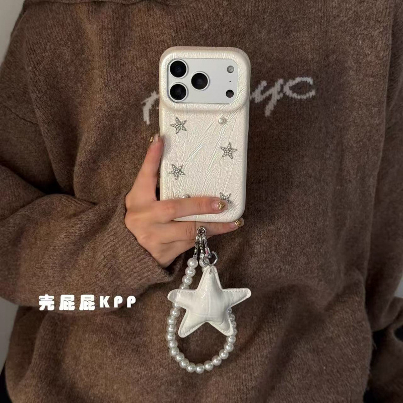 Fresh and High-End Diamond Star Ins14 Suitable for 17Pro Apple 17Promax Mobile Phone Case Iphone16 Full Set Fresh and High-End Diamond Star Ins14 Suitable for 17Pro Apple 17Promax Mobile Phone Case Iphone16 Full Set