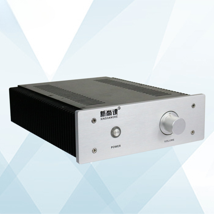 amplificador de potencia de escritorio clásico doméstico de alta fidelidad HIFI grado de fiebre de dos canales de alta potencia amplificador de resistencia fija