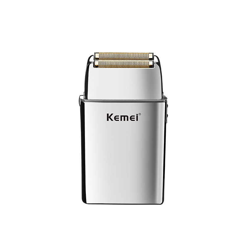 KEMEI KM-TX5 máquina de Afeitar eléctrica de vaivén USB recargable navaja flotante cuchillo neto barba cuchillo