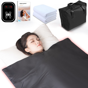 Amazon Explosions Far Infrared Wet Cold Electric Heat Hot Compress Sauna Blanket Anhydrous Sweat Steam Shaping Acid Blanket
