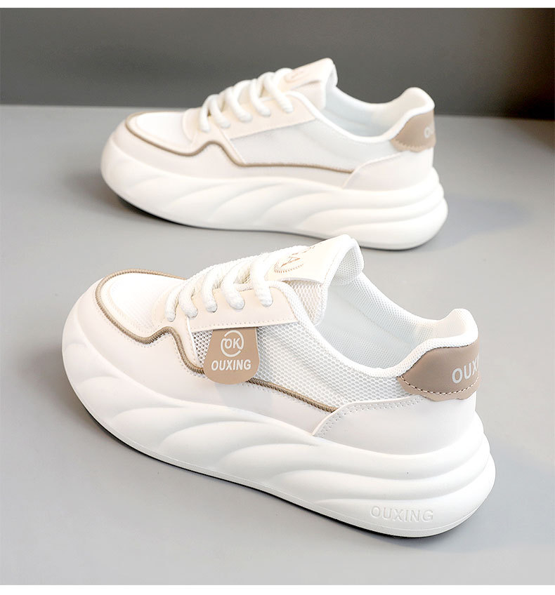 Damen-Tennisschuhe, Laufschuhe, Turnschuhe, Segeltuch, Gummisohle, gepolsterte Stoßdämpfungs-Turnschuhe_voghion.com