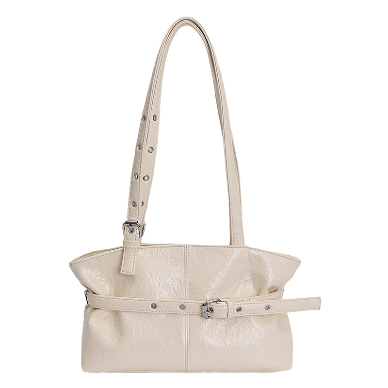 Borsa tote donna minimalista, borsa a spalla capiente retro_voghion.com