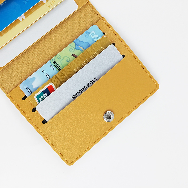 Pu cuero spot tarjeta para mujeres hombres bolsa de tarjetas universal ultra delgada gran capacidad tarjeta bolsa de tarjetas personalizada