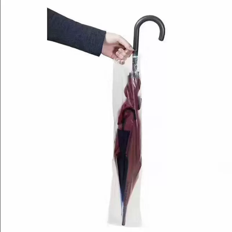 现货一次性雨伞袋长短款透明加厚防水商场酒店自动伞袋机雨伞套袋