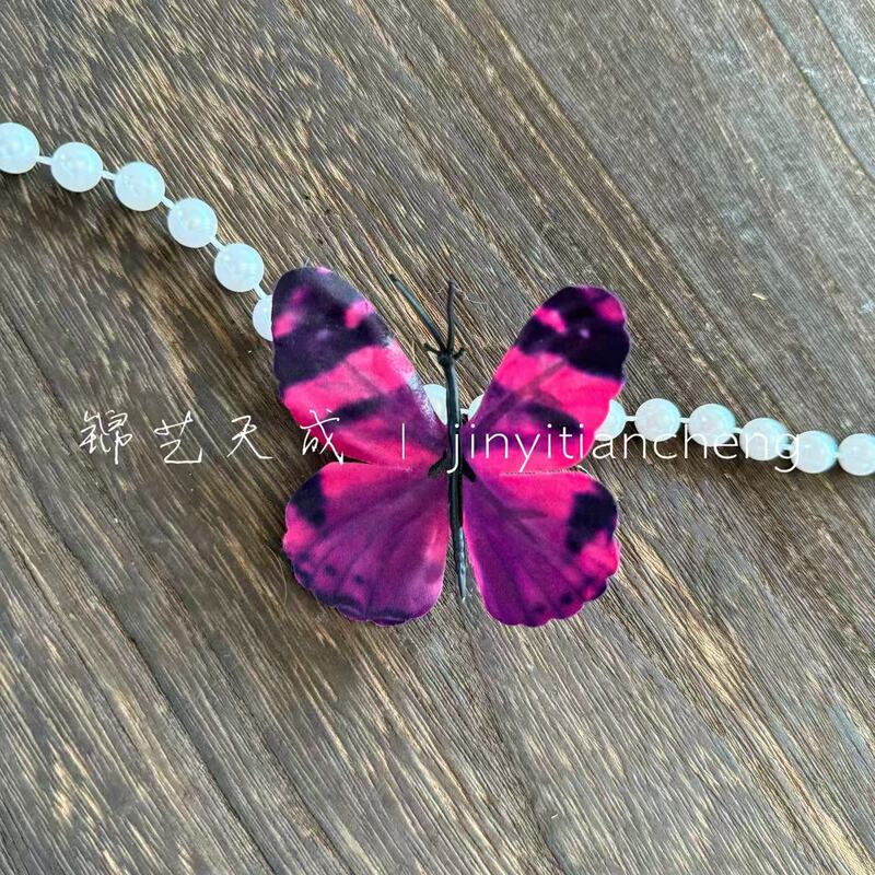 仿真蝴蝶 3d打印蝴蝶小红书爆款diy花朵材 蝴蝶花墙头饰鞋扣装饰|undefined