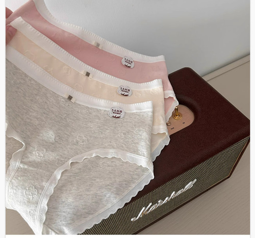 Category 5AA baby cotton girls pure cotton underwear women's cotton antibacterial women's mid-waist girl's Japanese women's wholesale