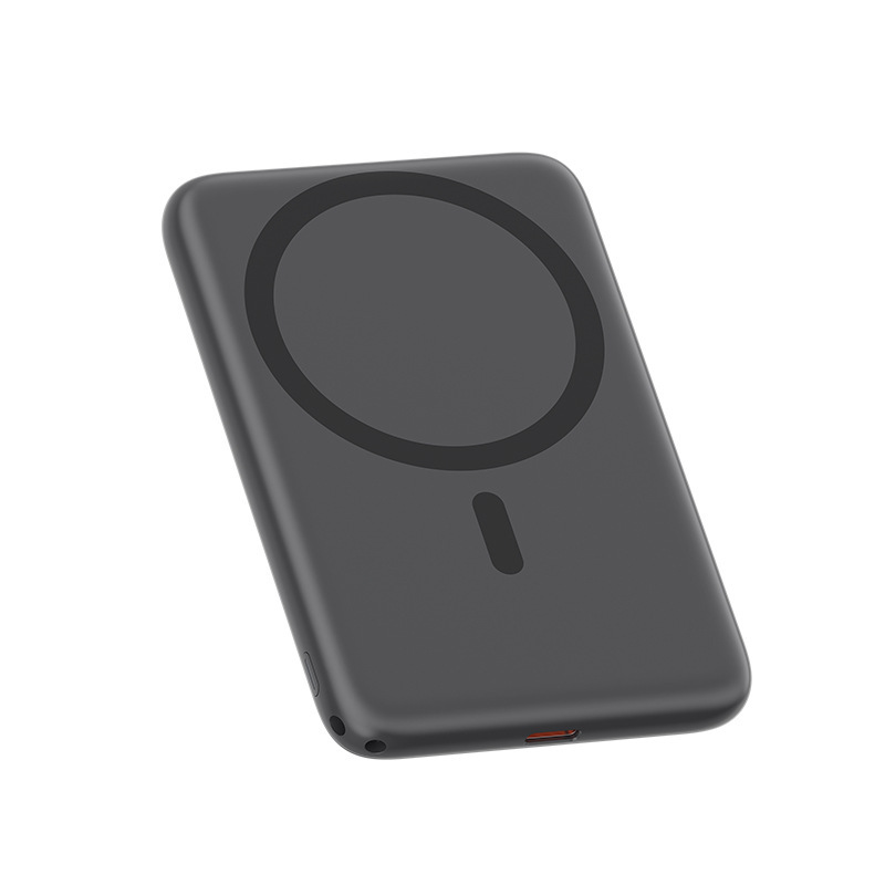 Certificado 3c tipo de absorción magnética inalámbrica para Apple Huawei avión puede llevar logotipo personalizado de la fuente de alimentación image 7