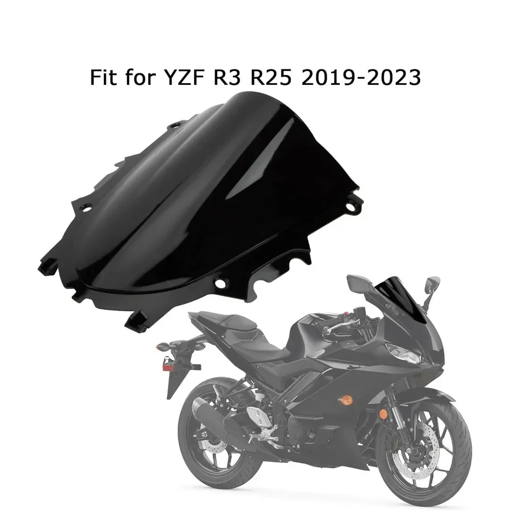 Suitable for Yamaha YZF R3 2019-2023 modified special front windshield deflector windshield accessories