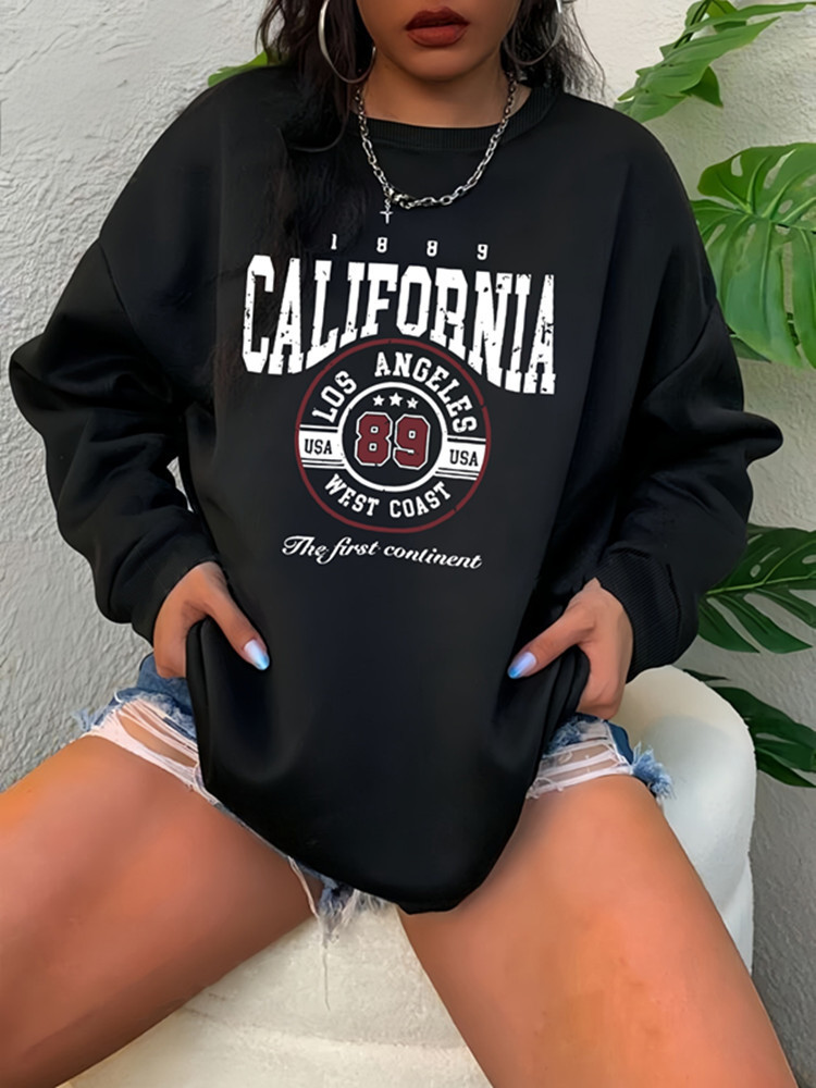 Women's Sweat-shirt Ladies Tops Graphic Sweatshirts Anime Sw