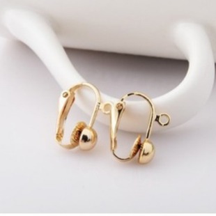 DIY U-shaped screw adjustable ear clip earrings earrings accessories non-pierced Spring Head small invisible ear clip accessories