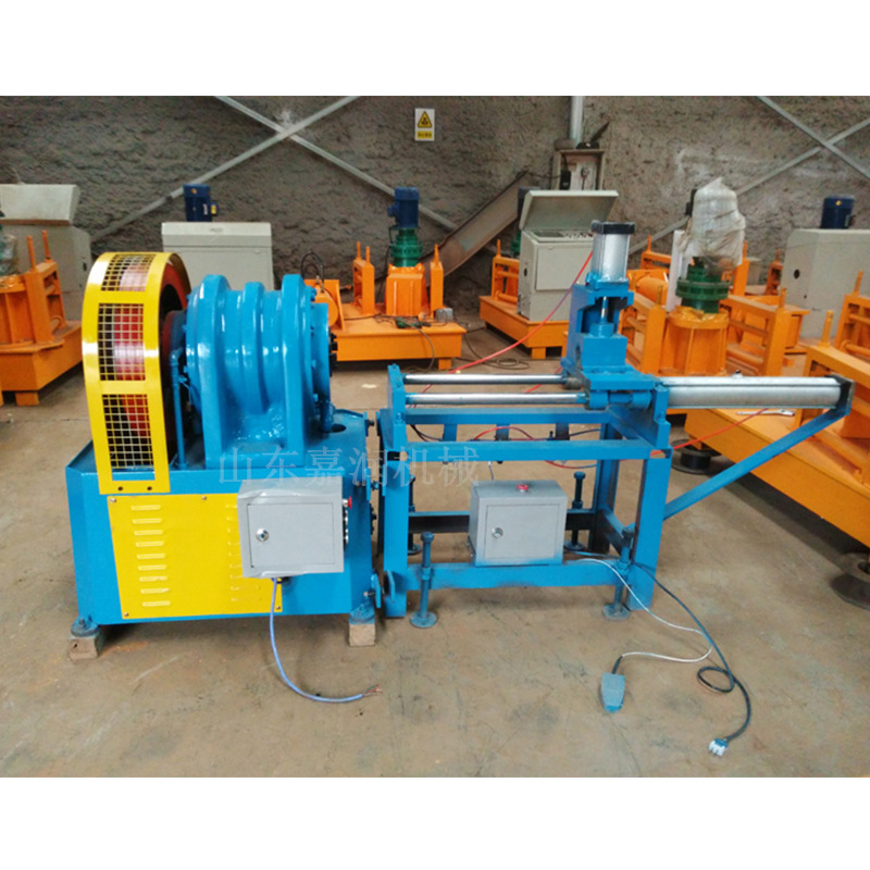 小型缩尖导管机 隧道支护缩口机 钢管缩尖机