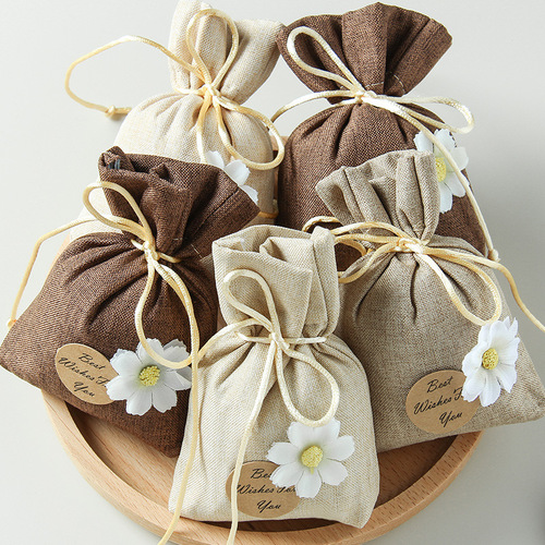 Jasmine flower fragrance incense sachet wardrobe long-lasting fragrance odor remover magic sachet closet high-end clothing car use 