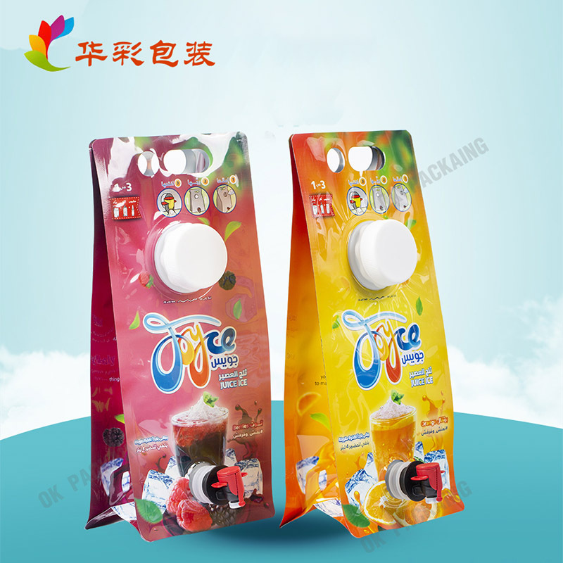 包装袋厂家批发直销异型吸嘴袋 红酒鸡尾酒果酒果汁八边封吸嘴袋