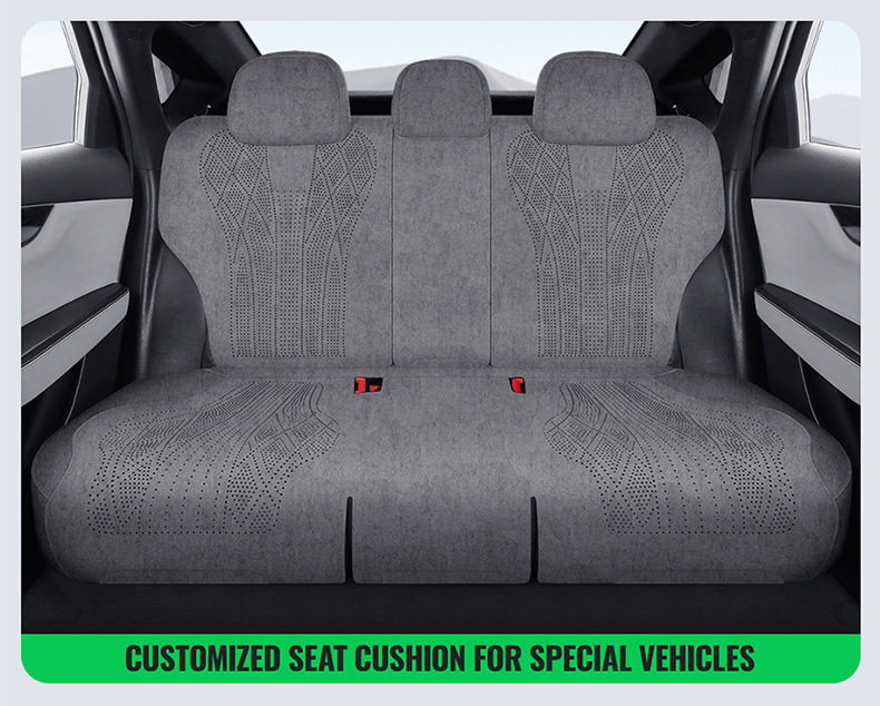 Byd Destroyer 05 Special Car Seat Cushion, Rams Perforated Breathable Full-Cover Anti-Slip Seat Cover