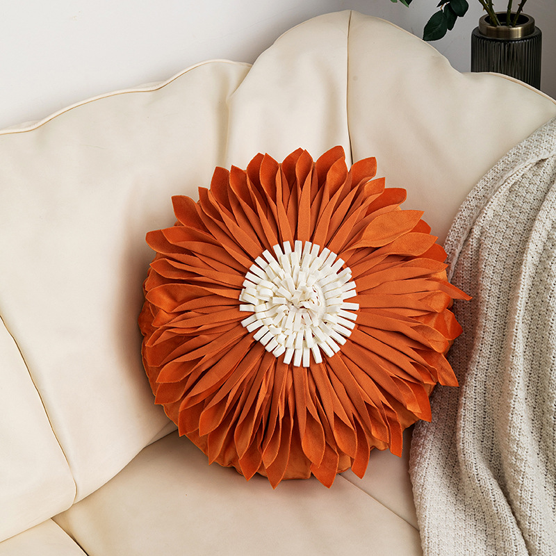 Nuovo bellissimo cuscino per divano con toppa a forma di fiore grande tridimensionale ricamato modello di decorazione per la casa federa per cuscino da camera_voghion.com