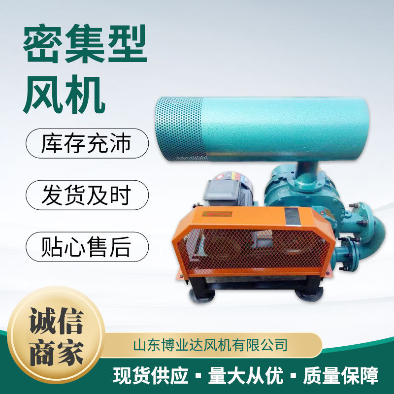 罗茨风机污水处理风机水处理曝气风机生产厂家 密集型罗茨风机
